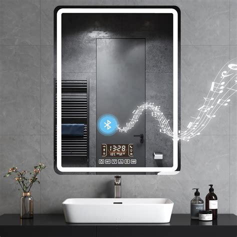 Bluetooth Enabled Bathroom Mirror