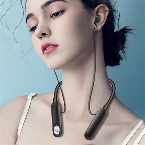 Bluetooth Headphones Around Neck