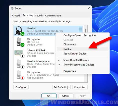 Bluetooth Headphones Disable Microphone