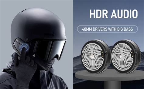 Bluetooth Helmet Speakers Snowboard
