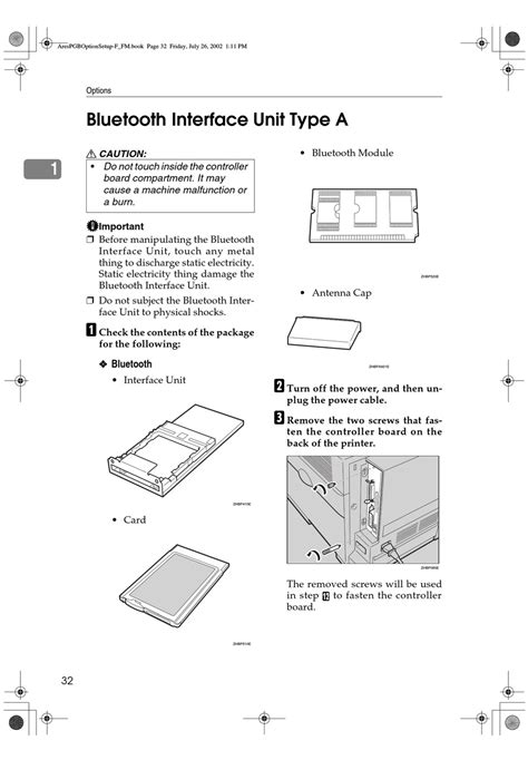 Bluetooth Interface Specification