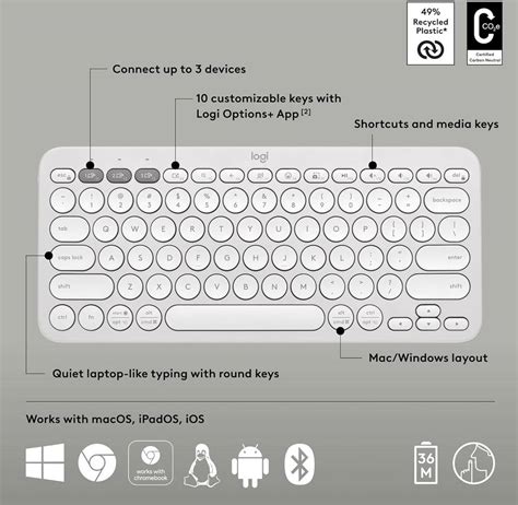 Bluetooth Keyboard Function Keys