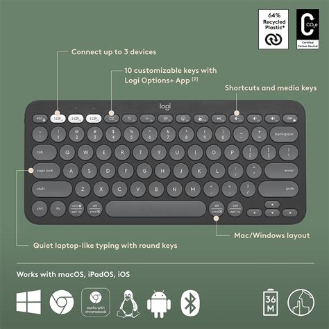 Bluetooth Keyboard With Keys