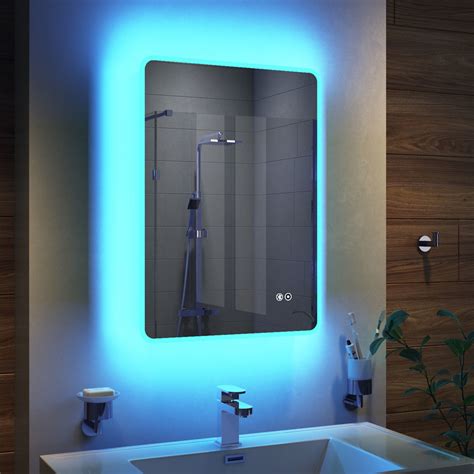 bluetooth light up mirror