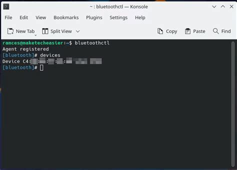 Bluetooth List Devices Linux