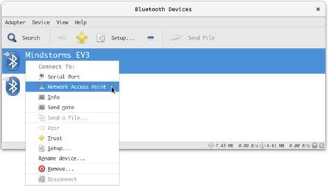 Bluetooth Pan Linux