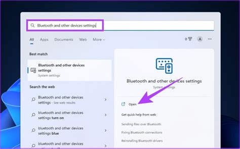Bluetooth Setting
