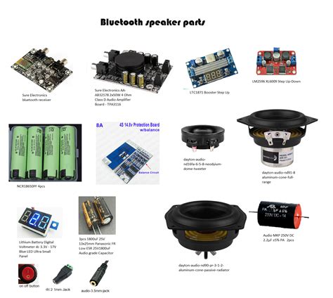 Bluetooth Speaker Component
