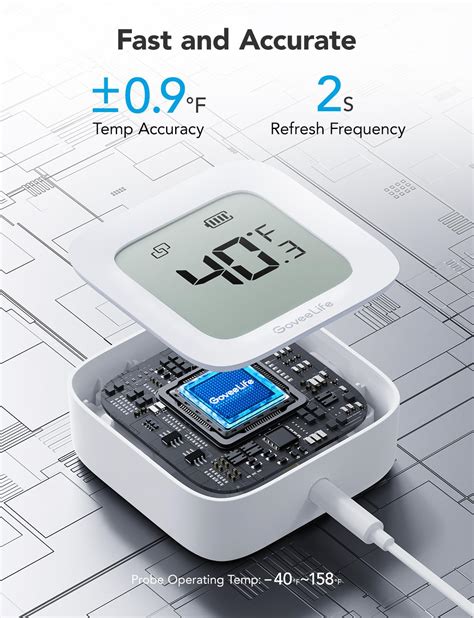 Bluetooth Temperature Sensor For Freezer