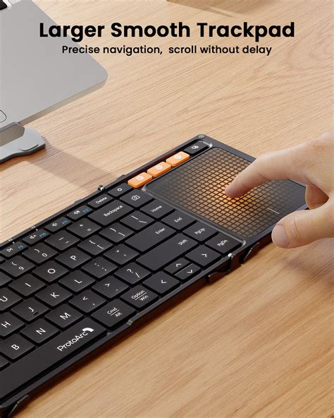 Bluetooth Touchpad Keyboard