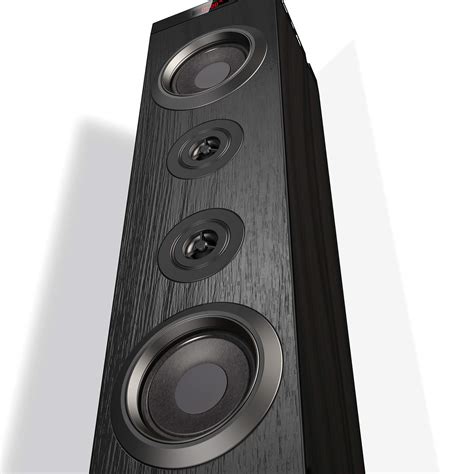 bluetoothed 15 inch floor standing speakers