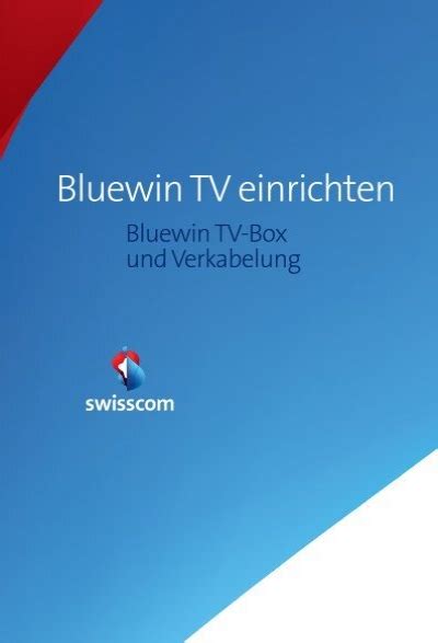 bluewin tv swisscom