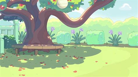 Bluey Backyard Background