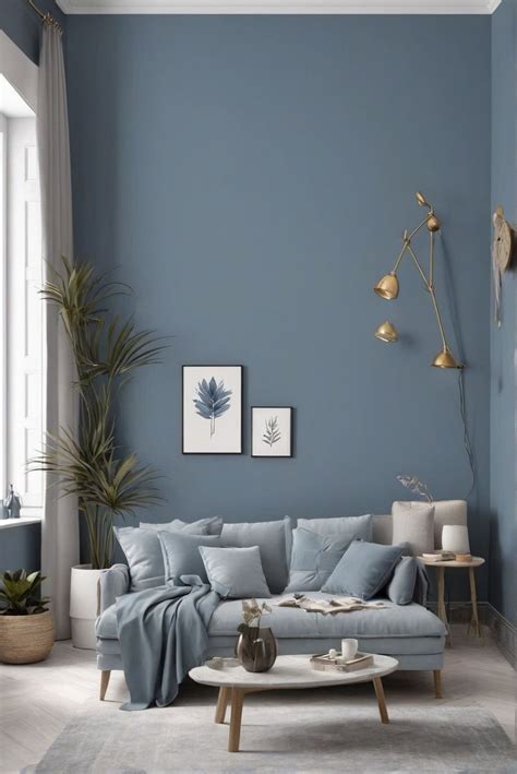 Bluish Gray Interior Paint