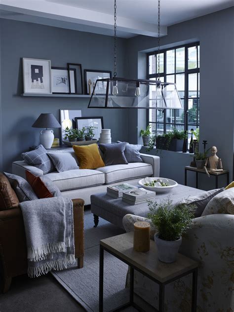 Bluish Gray Room Ideas