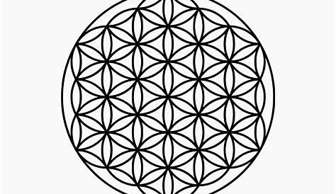 Blume des Lebens Mandala Esoterik Kunst Heilige Geometrie - Etsy
