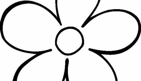 blumen-ausmalbilder-dekoking-com-2 | Desenhos de linha flor, Clipart de