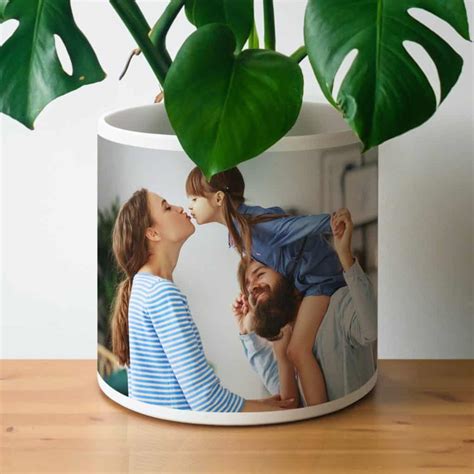 Blumentopf mit eigenem Foto gestalten und drucken