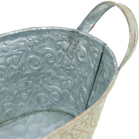 Blumentopf oval aus Keramik, 7,99 € Der DaroDeko