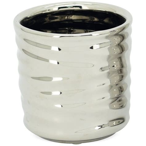 Top 6 Blumenübertopf silber groß Blumentöpfe Kemonpo