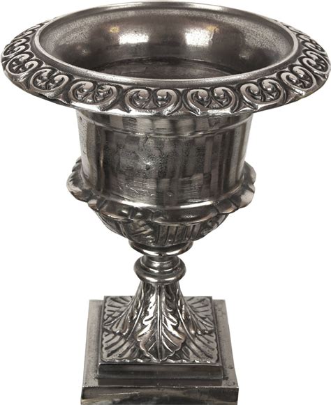 matches21 HOME & HOBBY Blumentopf »Pflanztopf Keramik Übertopf Silber