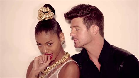 blurred lines robin thicke youtube