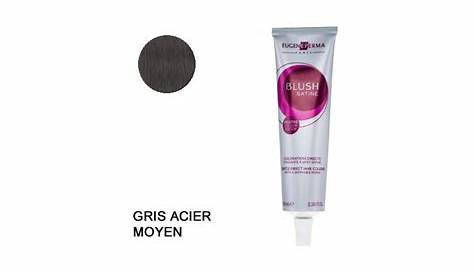 Blush Satine Gris Acier Moyen Coloration (100ml) SHOP HAIR