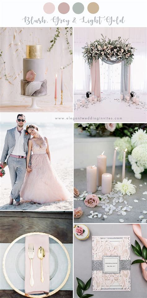 Top 10 Blush Wedding Color Palettes for Your Inspiration Blush