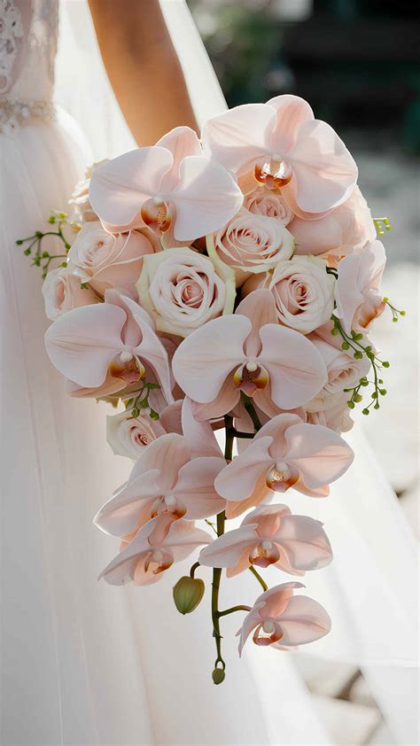 Blush Color Orchids