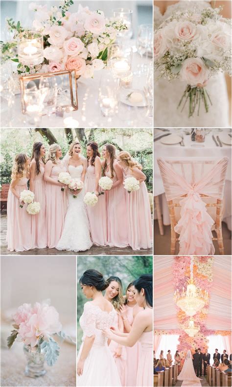 Planning Your Palette Blush Wedding Colors