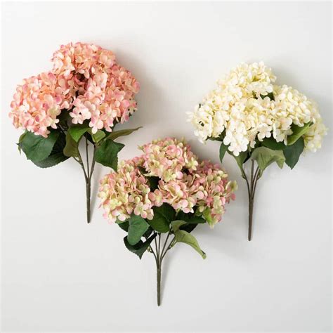 Blush Hydrangea Artificial