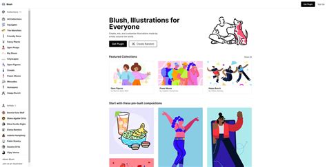 Blush Illustrations Alternative