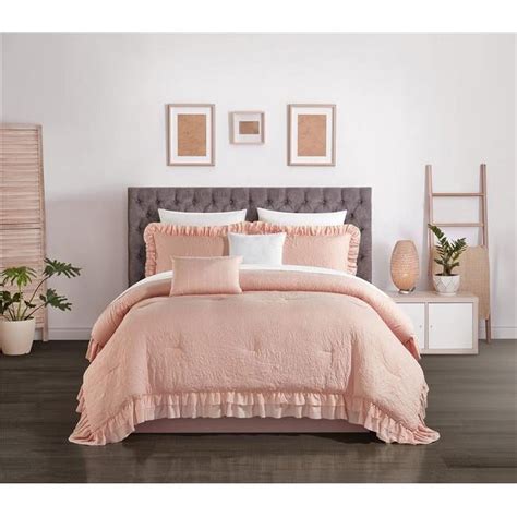 Blush King Size Comforter Set