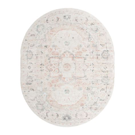 Blush Oval Rug