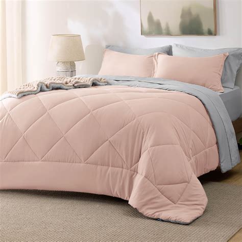 Blush Pink Bedding Set Full