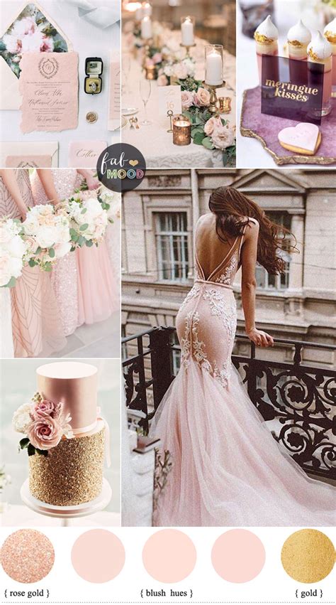 Blush Rose Gold Wedding