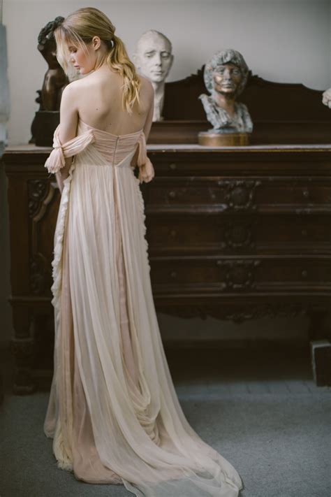 Blush Silk Gown