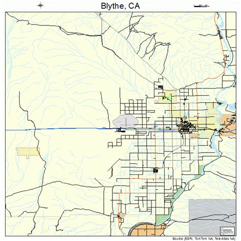 Blythe Ca Zip Code Map