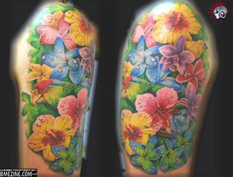Floral Tattoos BME Tattoo, Piercing and Body Modification News Page 8