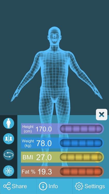 bmi 3d calculator