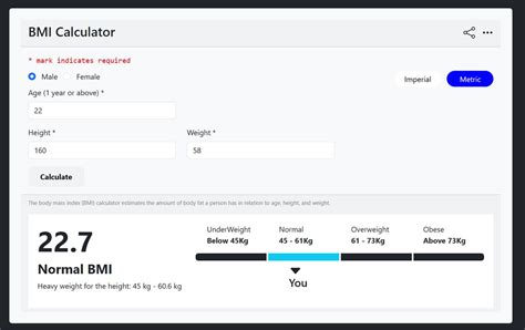 Bmi Calculator Qld