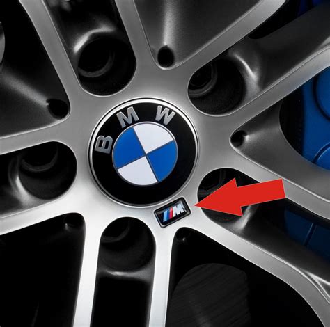 BMW Wheel M Emblem sticker replacement