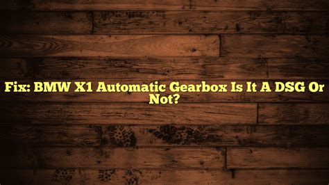 Bmw Automatic Gearbox Vs Dsg
