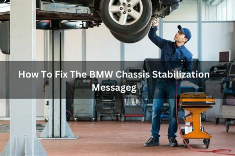 Bmw Chassis Stabilization Fix