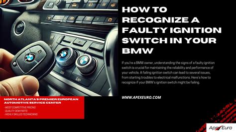 Bmw E36 Faulty Ignition Switch