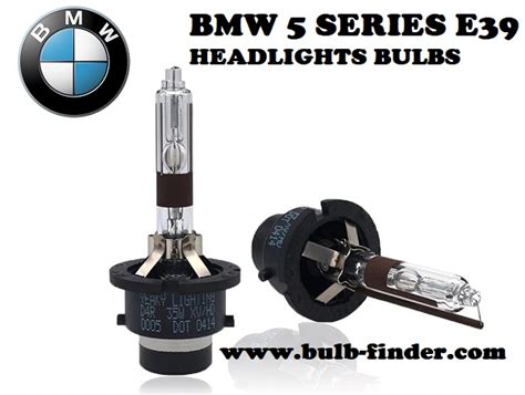 bmw e39 headlight bulb size
