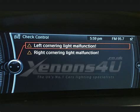 Bmw E66 Cornering Light Failure