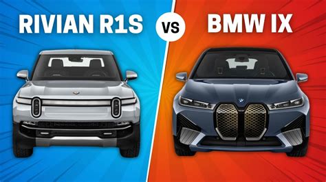 bmw ix vs rivian r1s