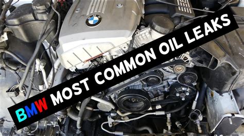 bmw oil leak repair cost