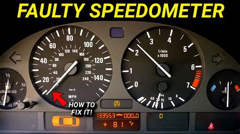 Bmw Speedometer Stopped Working